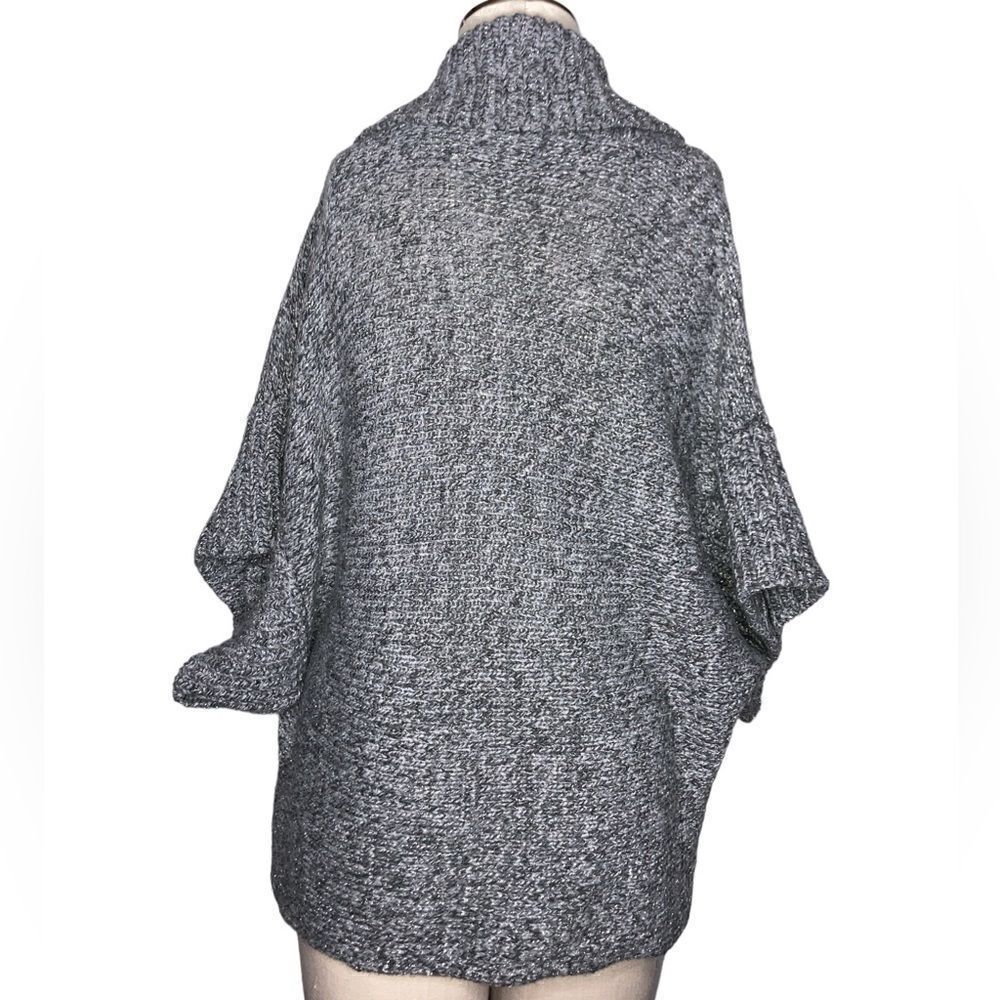 Express Sweater Woman’s Size M Cable Knit Open Front - Picture 4 of 7